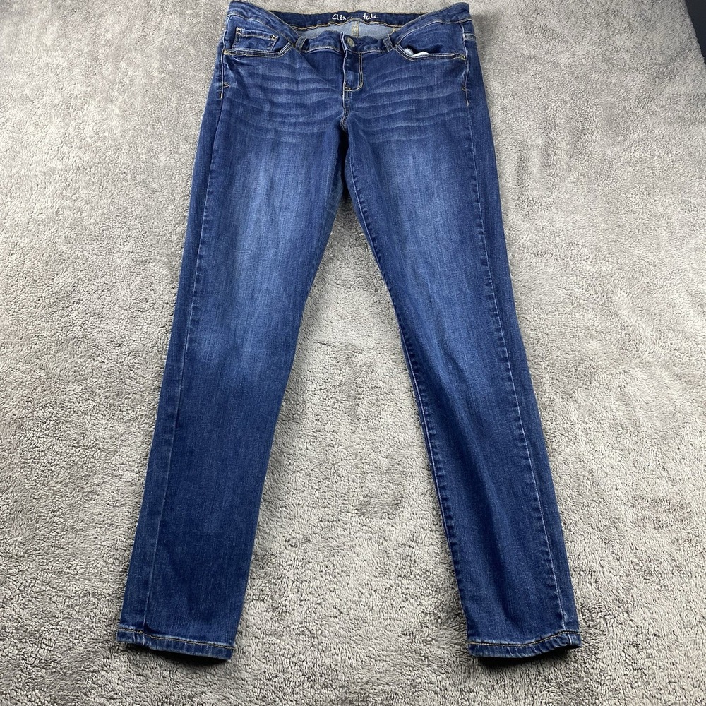 Aeropostale Lola Jegging‎ Jeans Womens 12 Reg Stretch Denim Dark Wash